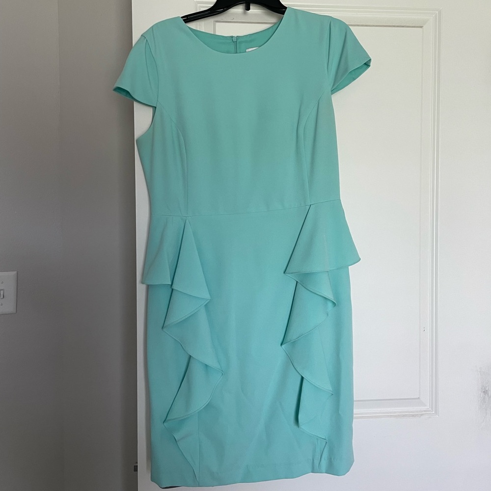 Badgley Mischka Mint Green Dress